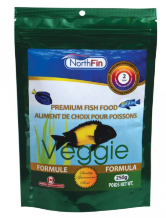 NorthFin Veggie Formula - 2 mm Sinking Pellets - 250 g