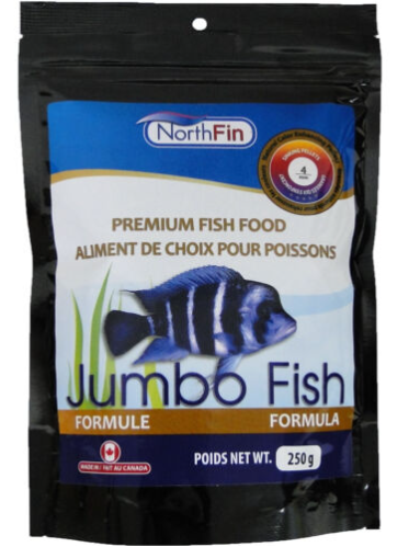 NorthFin Jumbo Formula - 4 mm Sinking Pellets - 250 g