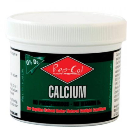Rep-Cal Calcium without Vitamin D3 - 3.3 oz