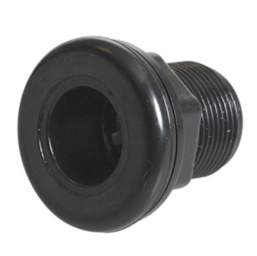 Lifegard Aquatics Slip Bulkhead Fitting - 1/2