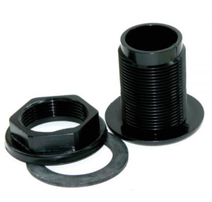 Lifegard Aquatics Slip Bulkhead Fitting - 3/4