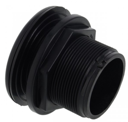 Lifegard Aquatics Slip X Slip Bulkhead - 1 1/2