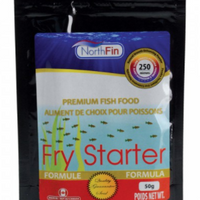 NorthFin Fry Starter Formula - 250 Microns Slow Sinking Powder - 50 g