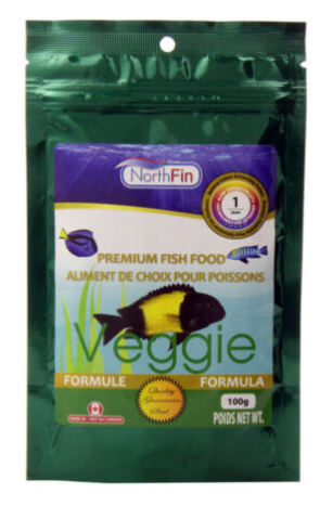 NorthFin Veggie Formula - 1 mm Sinking Pellets - 100 g