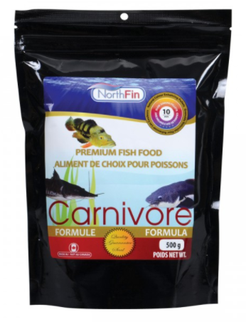 NorthFin Mass Carnivore Formula - 10 mm Sinking Pellets - 500 g