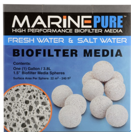 MarinePure Biofilter Media Spheres - 1.5