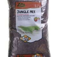 Zilla Jungle Mix Premium Reptile Bedding - 4 qt