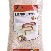 Zilla Lizard Litter Premium Reptile Bedding - 8 qt