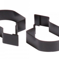 Zilla Fresh Air Non-Locking Screen Clips - 30+ gal - 2 pk