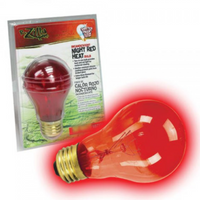 Zilla Incandescent Night Red Heat Bulb - 50 W
