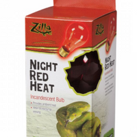 Zilla Incandescent Night Red Heat Bulb - 100 W