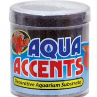 Zoo Med Aqua Accents Decorative Substrate - Midnight Black Sand - 0.5 lb