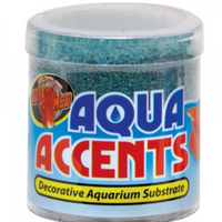 Zoo Med Aqua Accents Decorative Substrate - Terminator Teal Sand - 0.5 lb